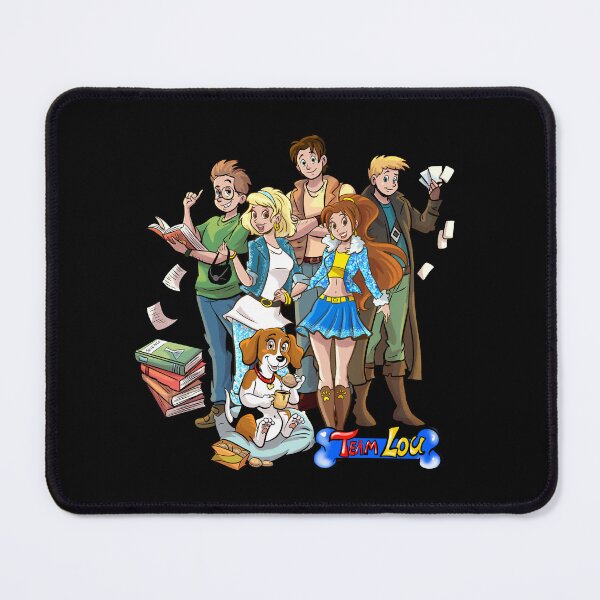 Item preview, Team Lou Adventure Squad | Cartoon Friends & Dog Mystery Club Design designed and sold by TeamLouOfficial.