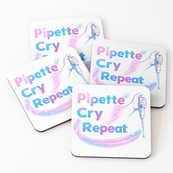 Item preview, PCR Pipette Cry Repeat designed and sold by labstud.