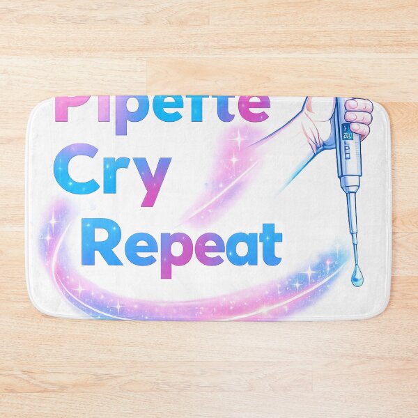 Item preview, PCR Pipette Cry Repeat designed and sold by labstud.