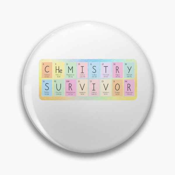 Item preview, Chemistry Survivor Periodic Table Retro Vintage | Funny Science Teacher Nerd Design designed and sold by ronakris009.