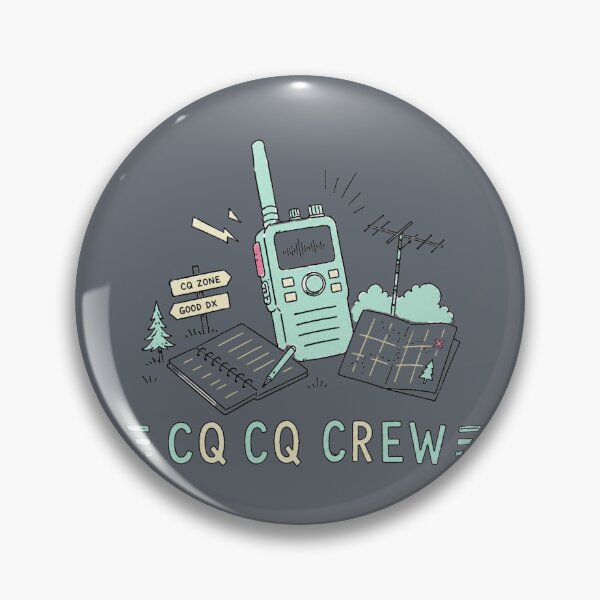 Item preview, Ham Radio CQ Crew Operator designed and sold by bosamji.