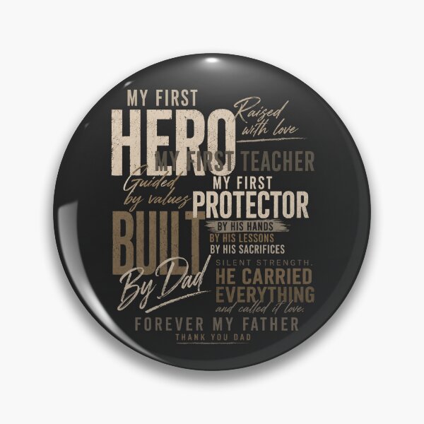 Item preview, My Hero Dad designed and sold by kkrraabb3.