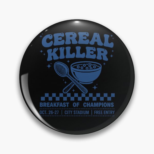 Item preview, Breakfast Cereal Killer Breakfast Of Champions designed and sold by LuminOrb.