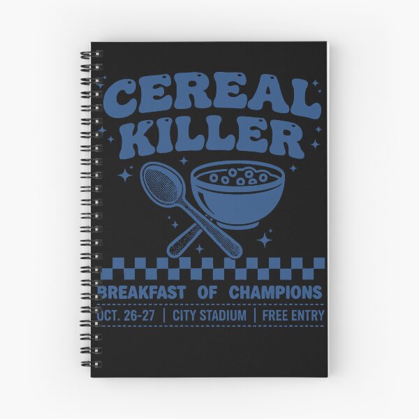 Item preview, Breakfast Cereal Killer Breakfast Of Champions designed and sold by LuminOrb.
