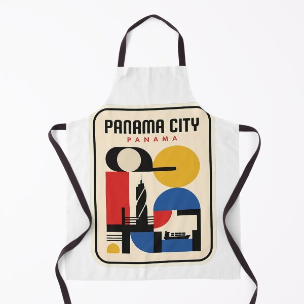 Item preview, Panama City Panama Bauhaus Style Geometric Skyline designed and sold by k3rstman1.