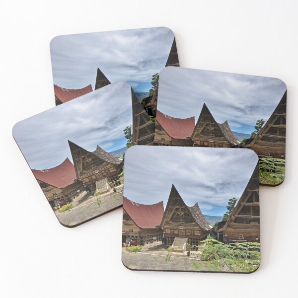 Item preview, Row of traditional Batak houses designed and sold by franck380.