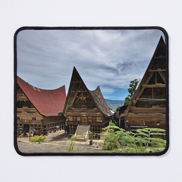 Item preview, Row of traditional Batak houses designed and sold by franck380.