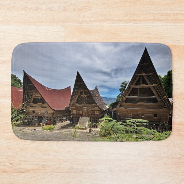 Item preview, Row of traditional Batak houses designed and sold by franck380.