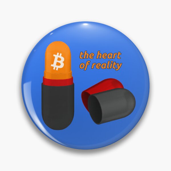 Item preview, Blackpilled Redpilled Orangepilled – The Heart of Reality designed and sold by OrangePilled.