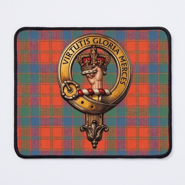 Item preview, Robertson Crest 3D Ancient Tartan designed and sold by Kirrindy Designs.