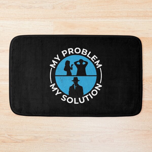 Item preview, Detective My Problem My Solution Pictogram Dad Mom designed and sold by tshirtconcepts.