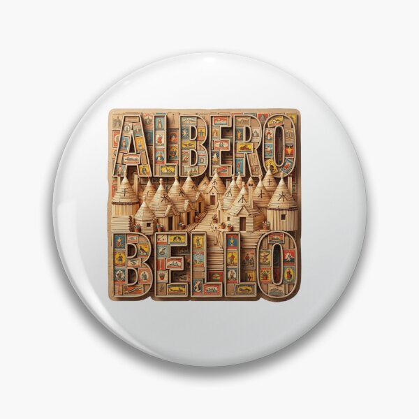 Item preview, Alberobello Trulli Travel Typography Sticker designed and sold by Imaginarium of Chaos falcon88 .