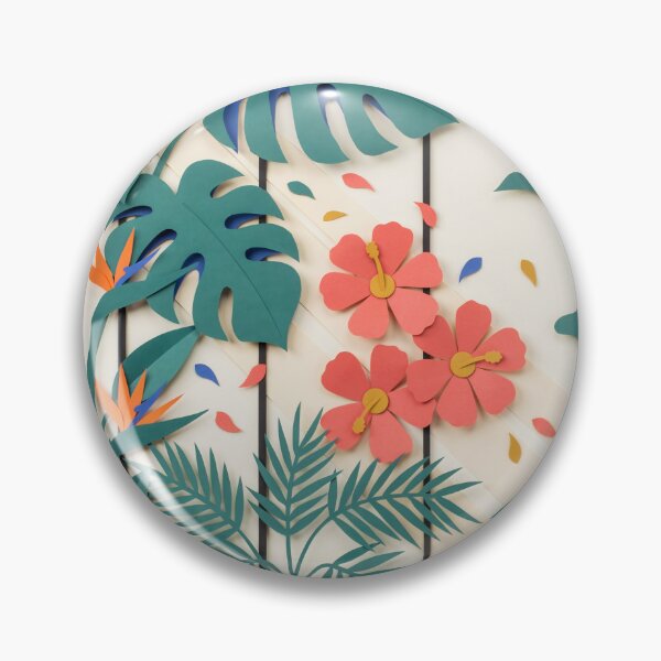 Item preview, Modern Botanical Conservatory – Matisse Inspired Tropical Cut Paper Wall Art designed and sold by Tamas Das.