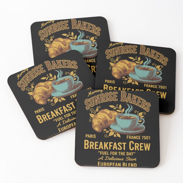 Item preview, Breakfast Crew Fuel For The Day Funny Brunch designed and sold by LuminOrb.