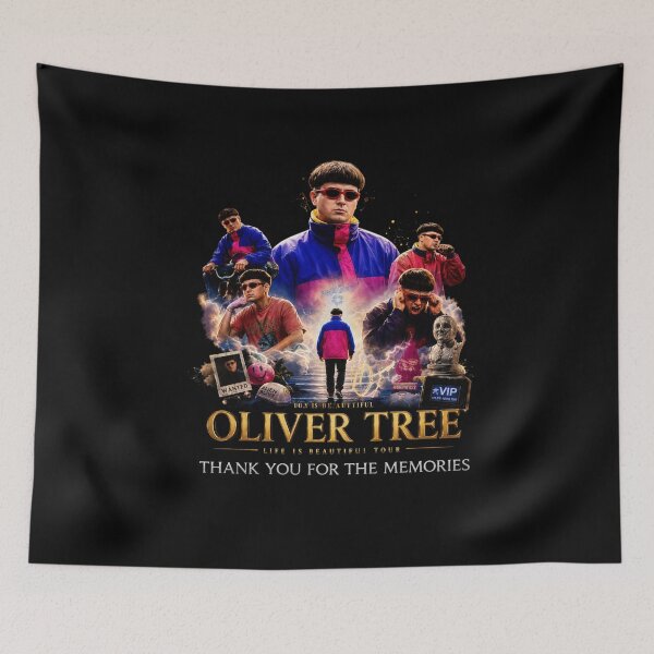 Item preview, Oliver Tree memorializing life rest peace thank you memories designed and sold by Foro-Chance.