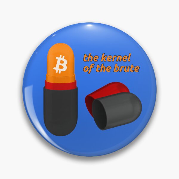 Item preview, Blackpilled Redpilled Orangepilled – The Kernel of the Brute designed and sold by OrangePilled.