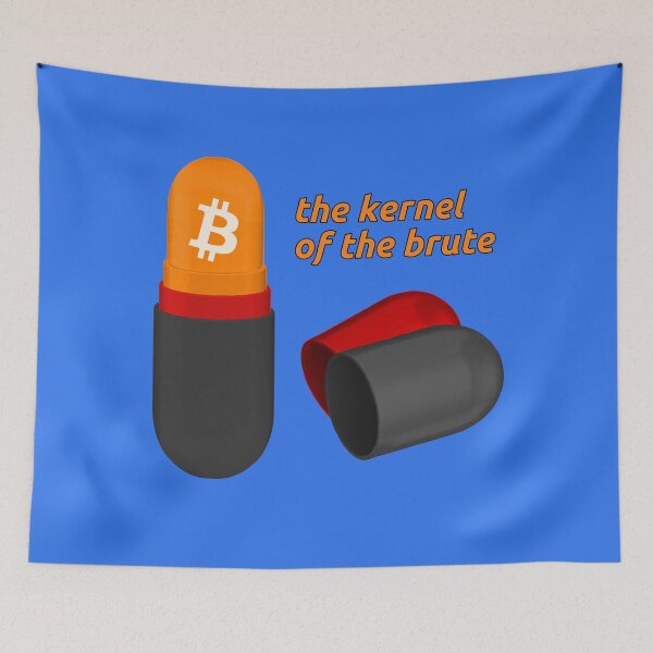 Item preview, Blackpilled Redpilled Orangepilled – The Kernel of the Brute designed and sold by OrangePilled.