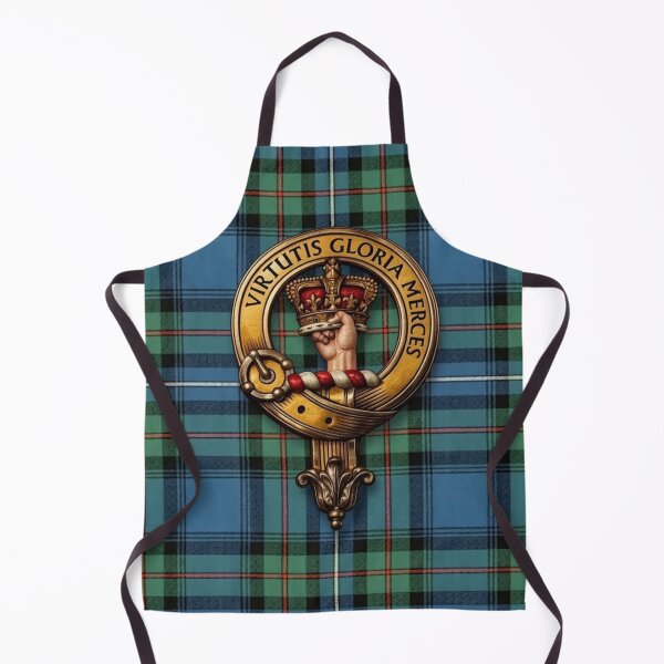 Item preview, Robertson Crest 3D Ancient Hunting Tartan designed and sold by Kirrindy Designs.