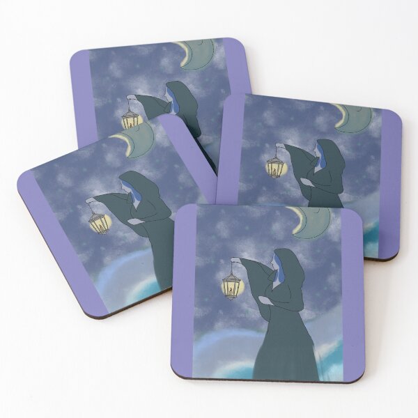 Item preview, The Hermit Tarot Card Art designed and sold by LovelyWorms.
