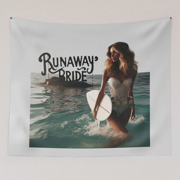 Item preview, Bachelorette Party Bride Surfboard Ocean designed and sold by Voodoo Store Paranormal Collections.