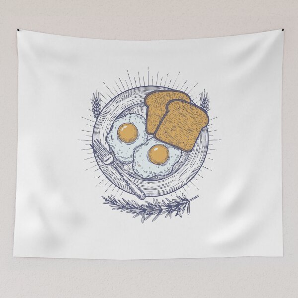 Item preview, Breakfast Funny Brunch Coffee Pancake Bacon Food designed and sold by LuminOrb.