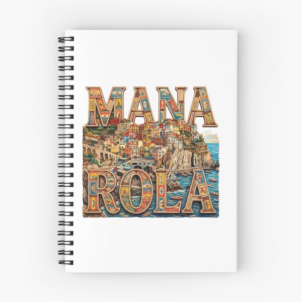 Item preview, Manarola Riviera Travel Typography Sticker Souvenir Summer Edition designed and sold by Imaginarium of Chaos falcon88 .