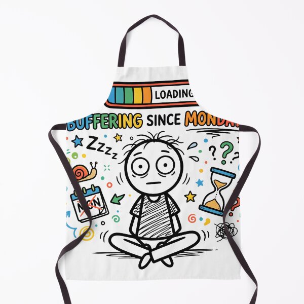 Item preview, Buffering Since Monday Funny Work Week Struggle designed and sold by OhWell Dept..