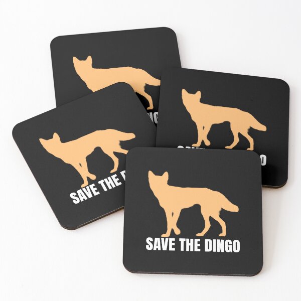 Item preview, Save the Dingo | Standing Dingo | White designed and sold by BigDesertDingo.