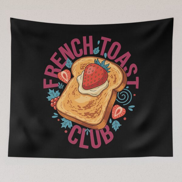Item preview, Breakfast Funny Brunch French Toast Club designed and sold by LuminOrb.