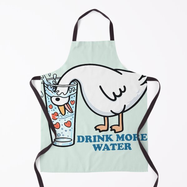 Item preview, Drink Water Funny Goose Retro Vintage | Cute Hydration Meme Goose Design designed and sold by ronakris009.