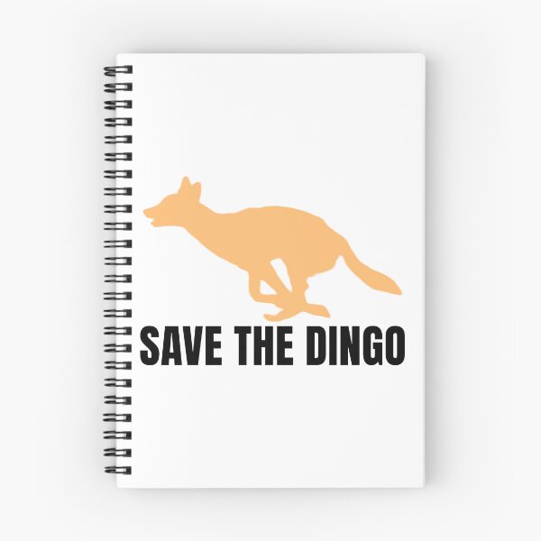 Item preview, Save the Dingo | Leaping Dingo | Black designed and sold by BigDesertDingo.