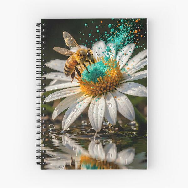 Item preview, Macro shot of a magical pollen dispersal at the lake designed and sold by VoidVeilStudio.