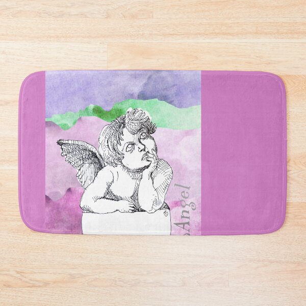 Item preview, Pop-Up Angel Among The Clouds (Original Ink Drawing by ACCI) designed and sold by VanyssaGraphics.
