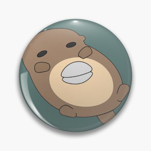 Item preview, Chubby Otter Holding Clam designed and sold by bosamji.