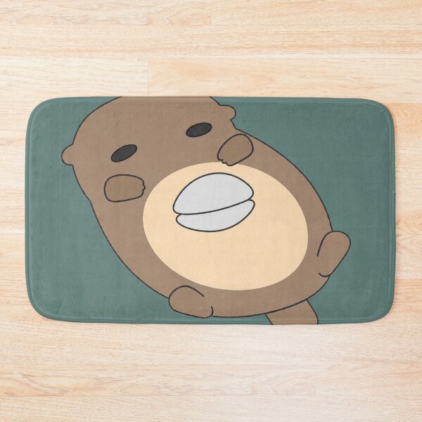 Item preview, Chubby Otter Holding Clam designed and sold by bosamji.