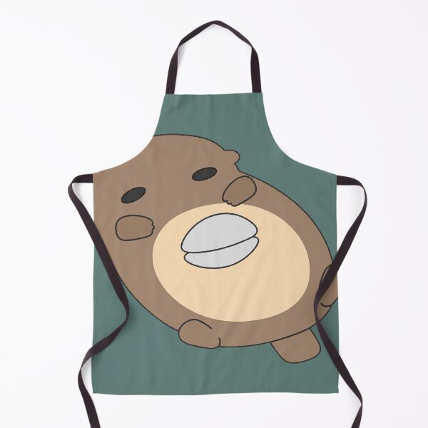 Item preview, Chubby Otter Holding Clam designed and sold by bosamji.