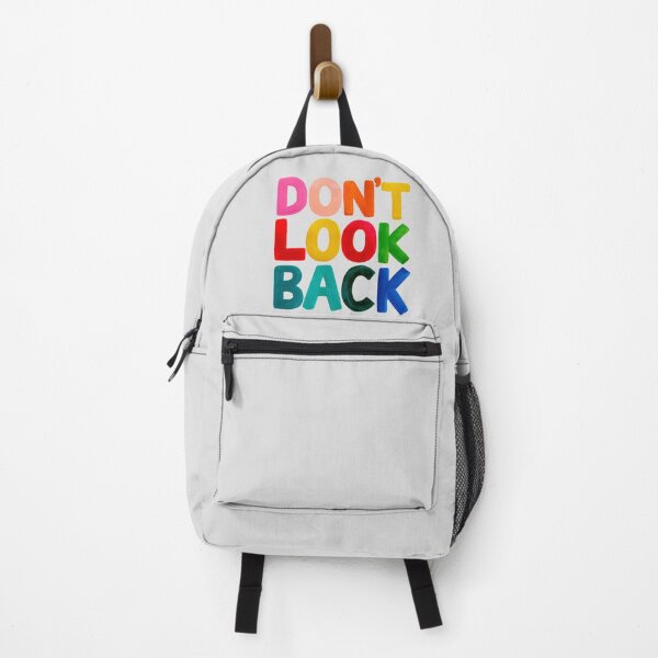 Item preview, Don’t Look Back – College Anxiety Motivation Quote, Student Mental Health Reminder designed and sold by illeN-Art-World.