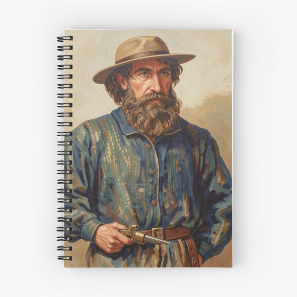 Item preview, Dan 'Mad Dog' Morgan Oil Painting designed and sold by Kirrindy Designs.