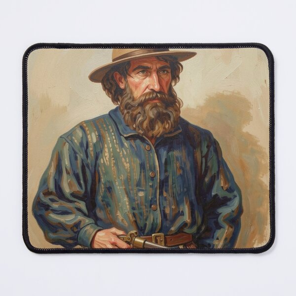 Item preview, Dan 'Mad Dog' Morgan Oil Painting designed and sold by Kirrindy Designs.