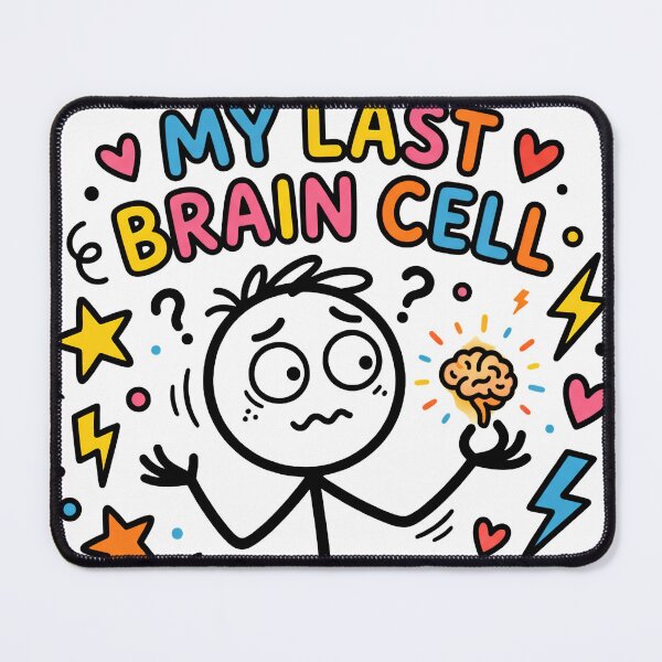 Item preview, My Last Brain Cell designed and sold by OhWell Dept..
