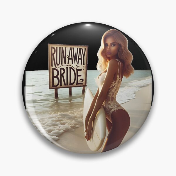 Item preview, Bachelorette Party Bride Surfboard Signboard designed and sold by Voodoo Store Paranormal Collections.