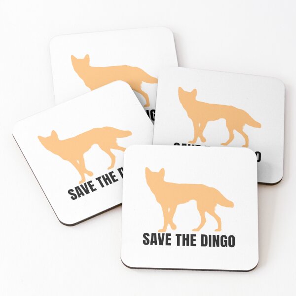 Item preview, Save the Dingo | Standing Dingo | Black designed and sold by BigDesertDingo.