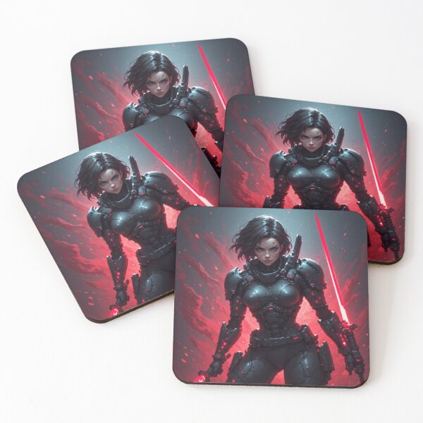 Item preview, Cyber ​​Ripley: Alien 1979 Crimson Mutation Art Poster designed and sold by Mavila Forge.