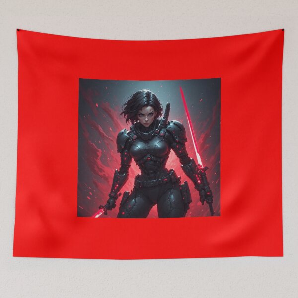 Item preview, Cyber ​​Ripley: Alien 1979 Crimson Mutation Art Poster designed and sold by jmavila.