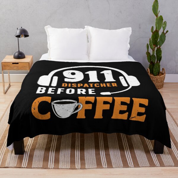 Item preview, 911 Dispatcher Before Coffee Operator Coffee Lover designed and sold by tshirtconcepts.