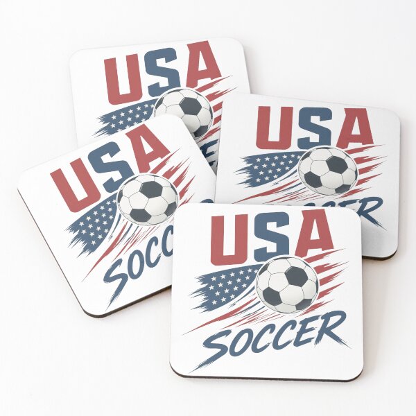 Item preview, USA Soccer Team, American Flag Summer Match Retro designed and sold by toongstudio.