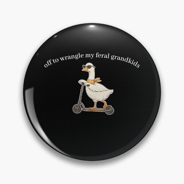 Item preview, Off To Wrangle My Feral Grandkids designed and sold by ladycerebellum.