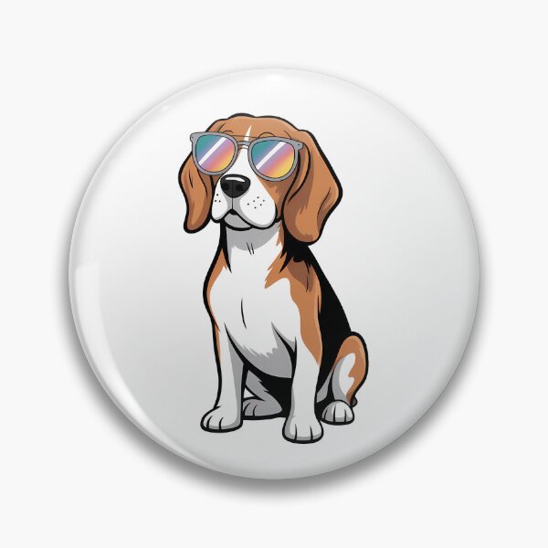 Item preview, Beagle Wearing Sunglasses designed and sold by KD Merch.
