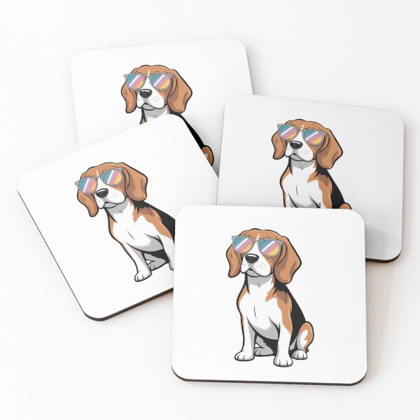 Item preview, Beagle Wearing Sunglasses designed and sold by KD Merch.