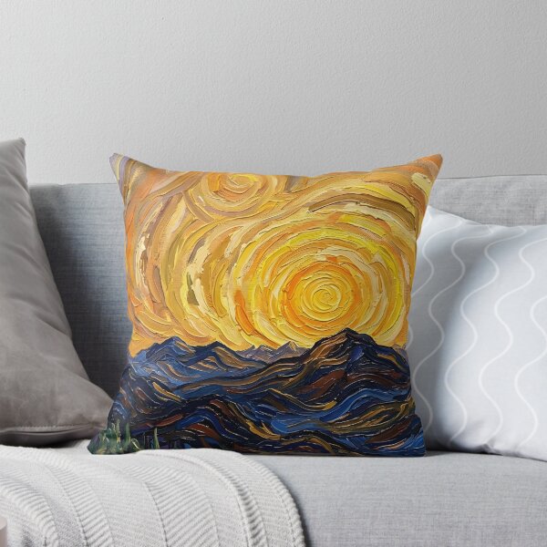 Item preview, Golden Sunrise Over the Basque Mountains designed and sold by Robinsonlerouge.